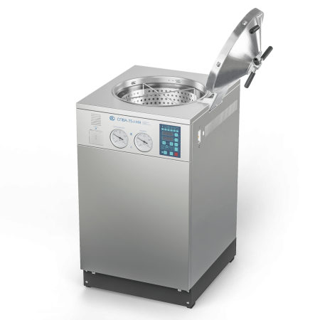 Стерилизатор паровой Транс-Сигнал СПВА-75-1-НН (75 л, 3 х КФ-18) (корпус из крашенной стали)